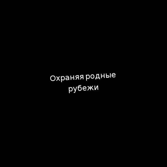 Охраняя родные рубежи
